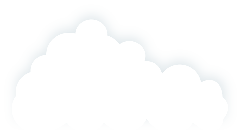 レイアウト用背面左中央の雲イラスト画像