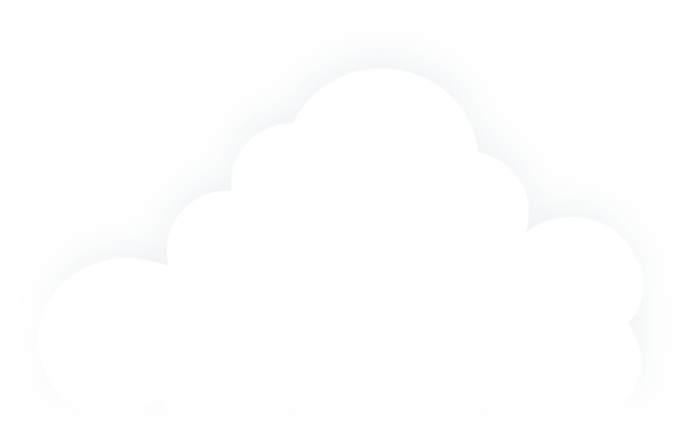 レイアウト用背面右中央後ろ隣りの雲イラスト画像